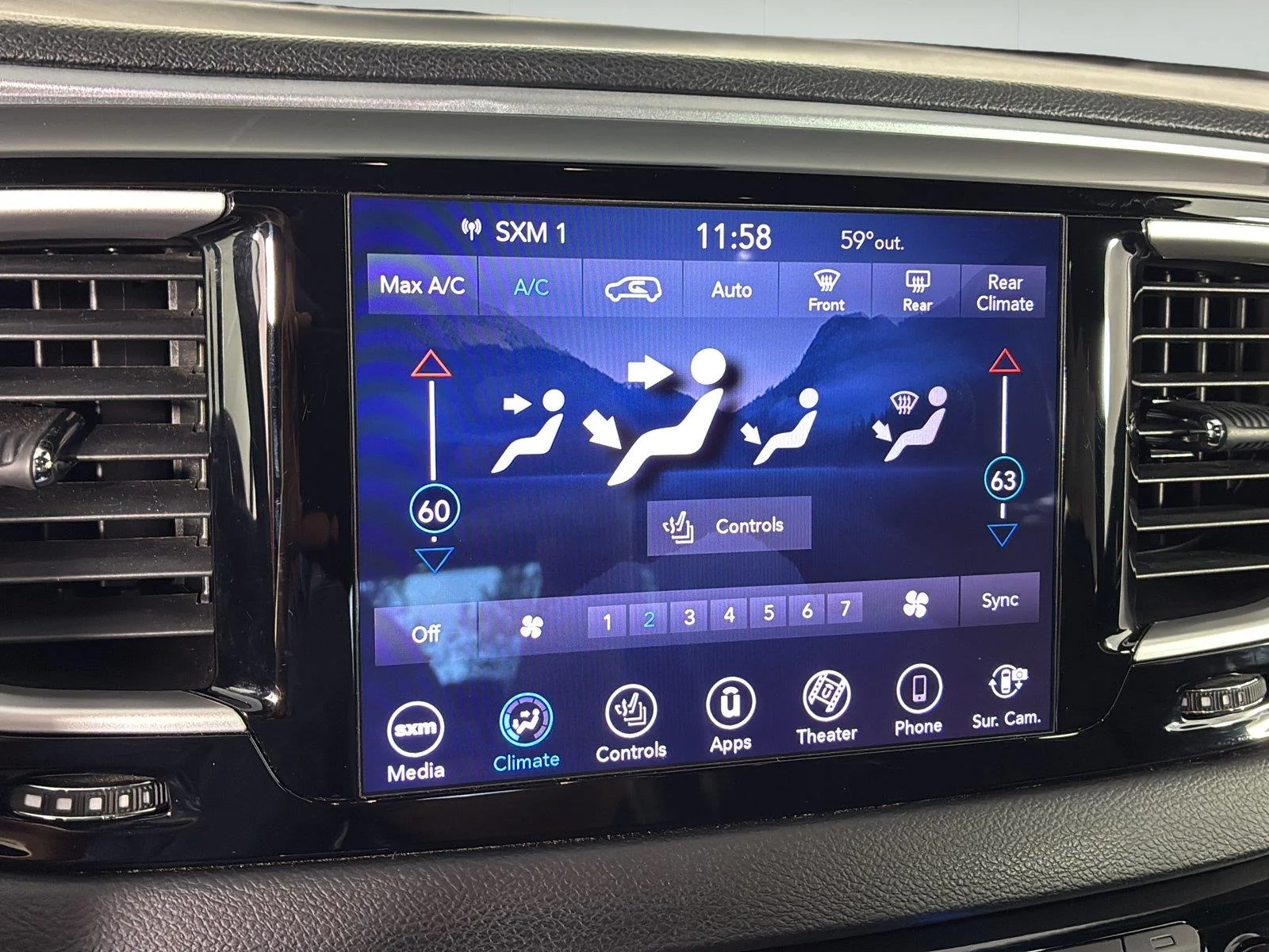 Used 2020 Jazz Blue Pearlcoat Chrysler Touring L Plus image 29
