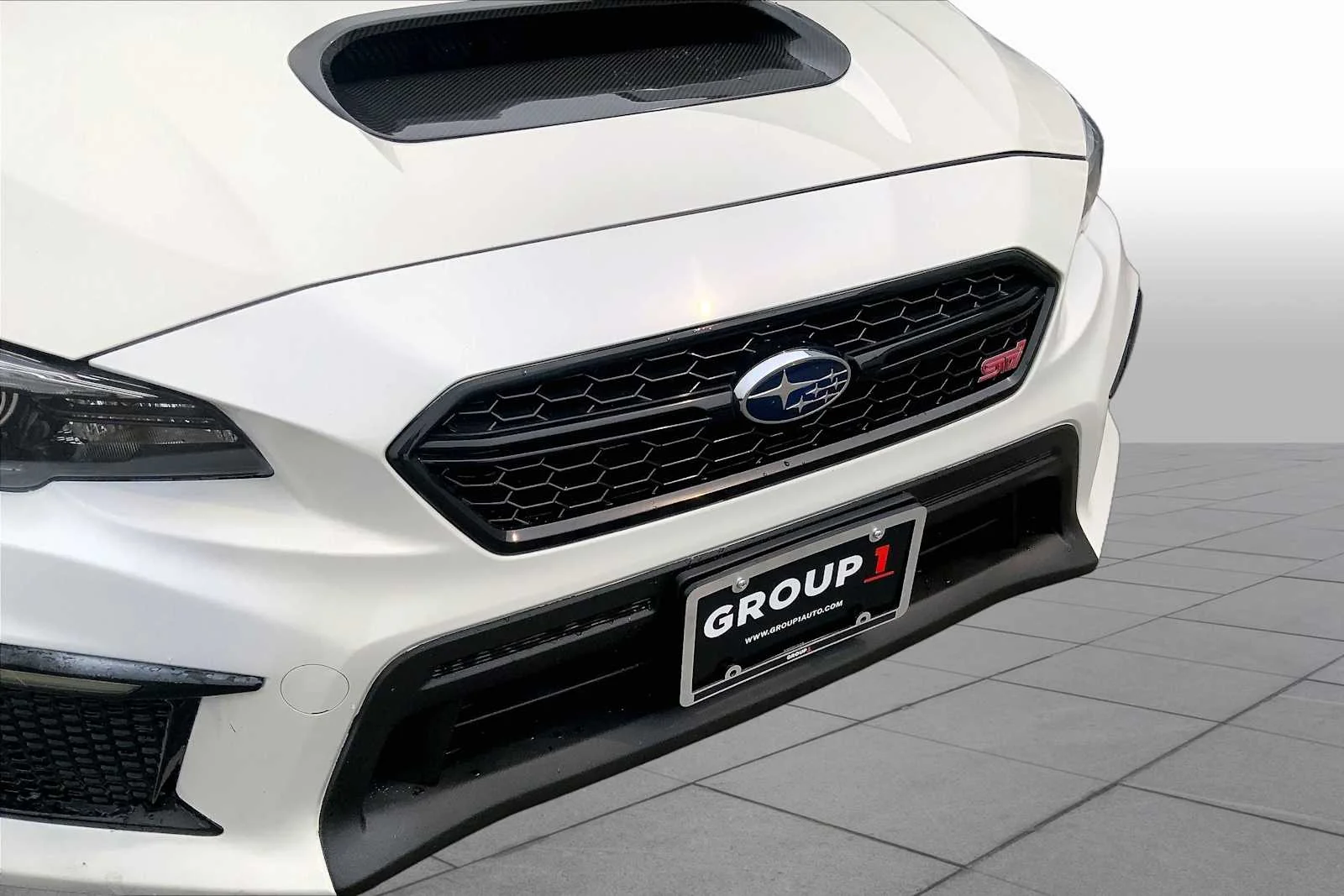Used 2020 Crystal White Pearl Subaru STI image 31