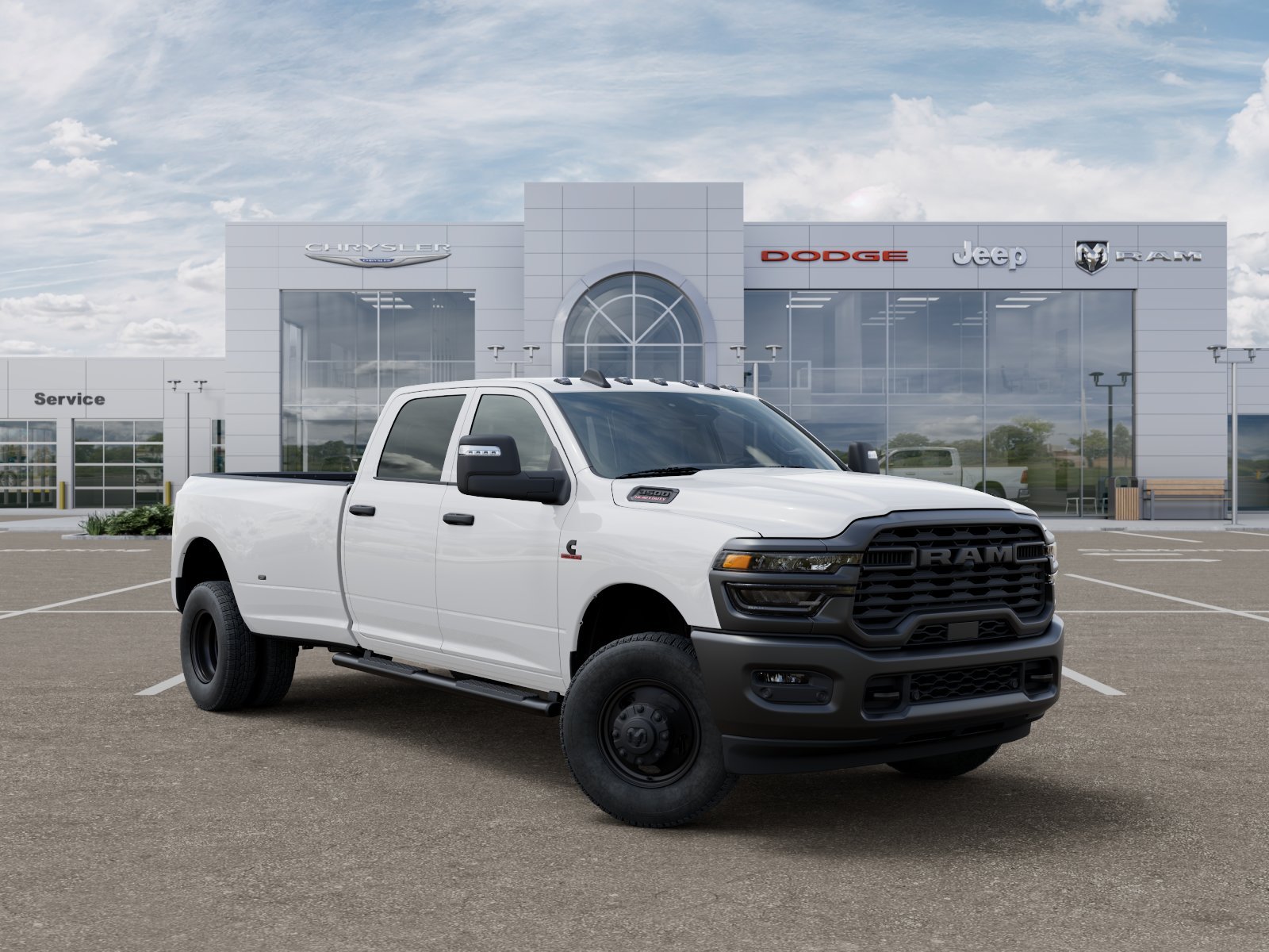 New 2026 Bright White Clear-Coat Exterior Paint RAM Tradesman image 30