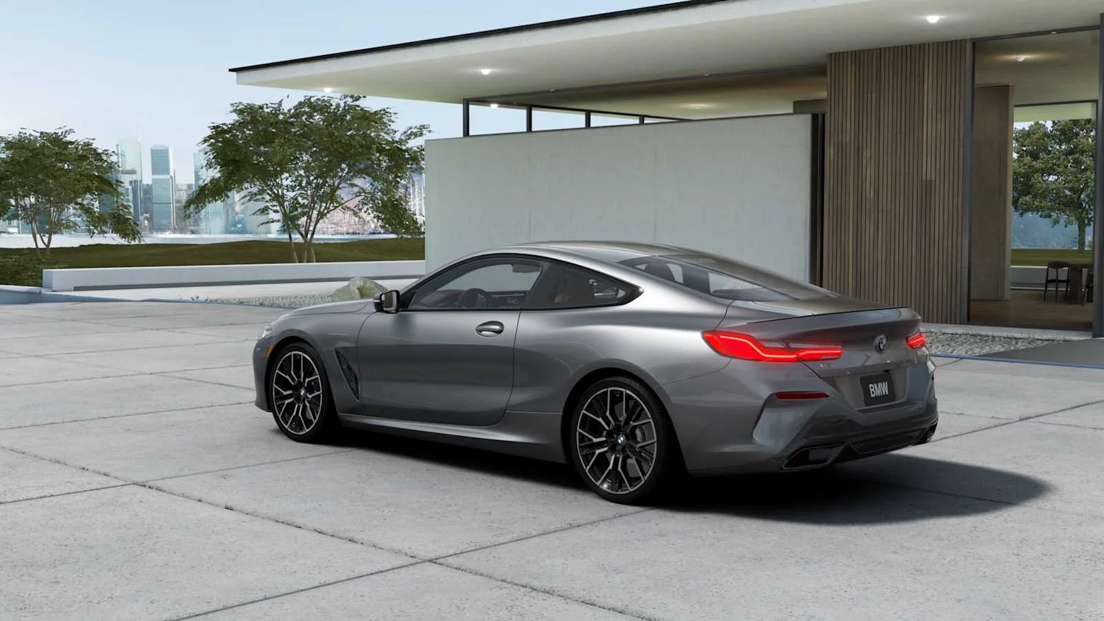 New 2026 Skyscraper Grey Metallic BMW 840i image 2