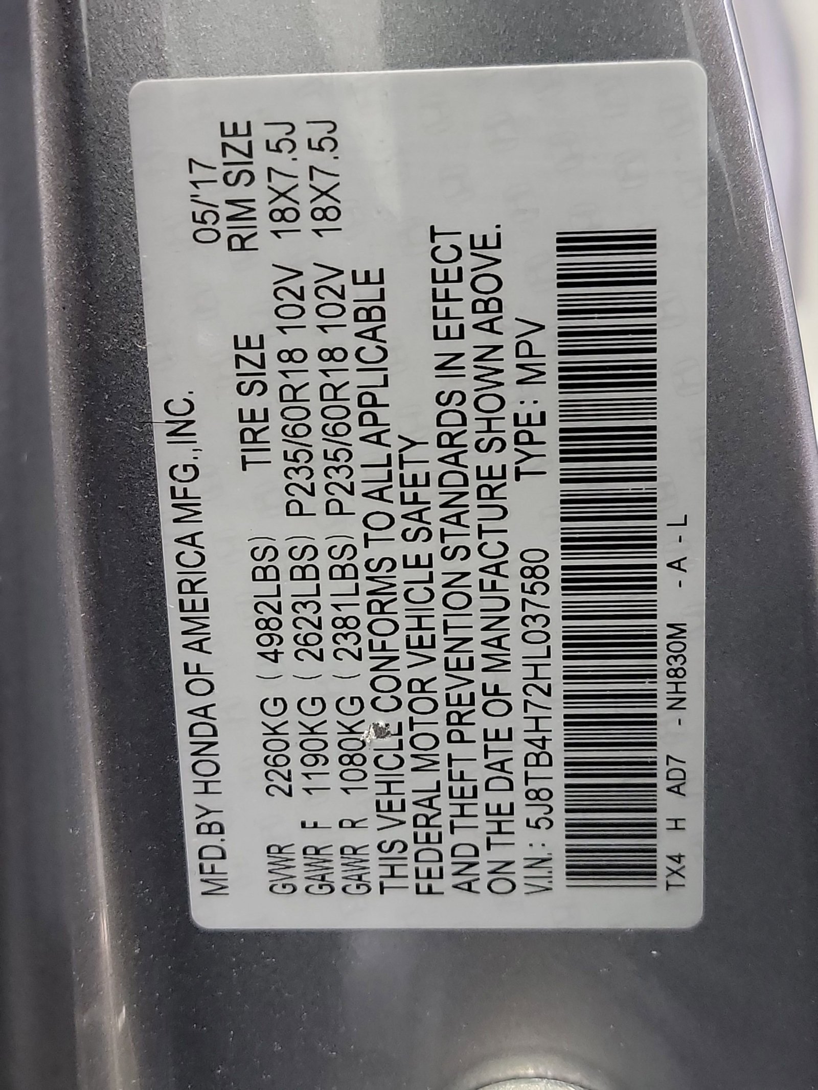 Used 2017 Lunar Silver Metallic Acura w/Advance Pkg image 32