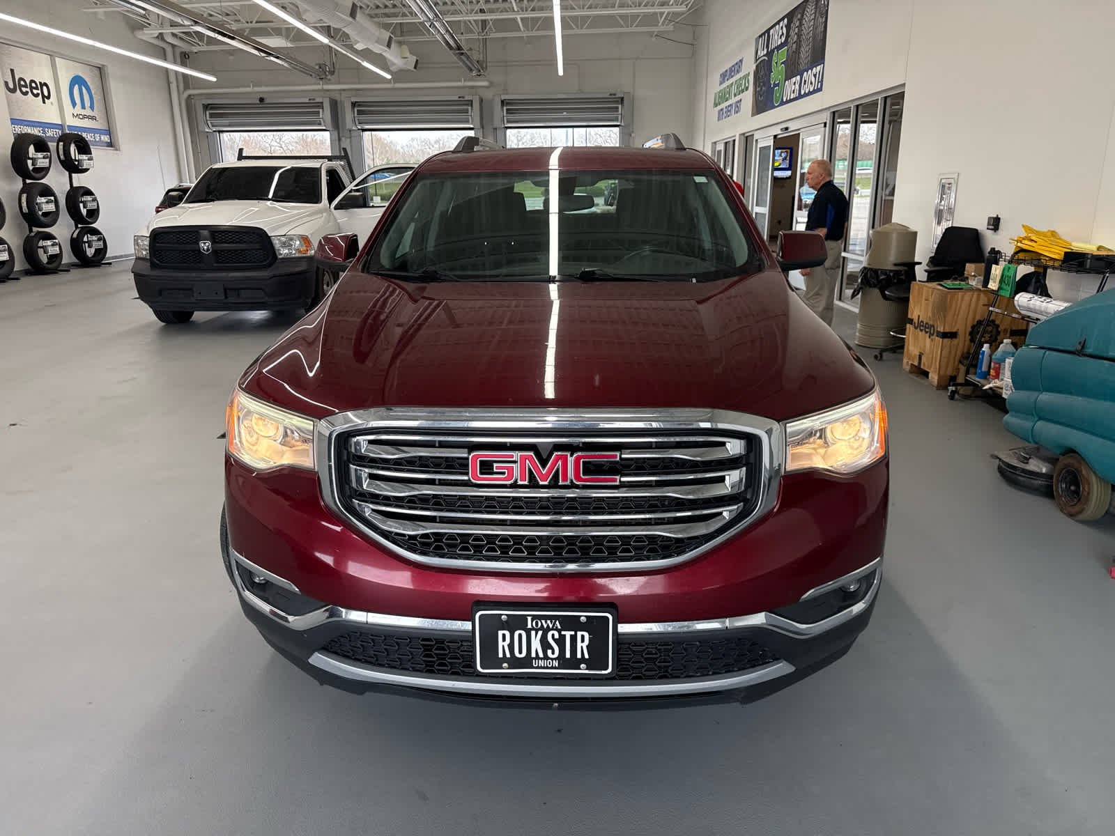 Used 2017 GMC Acadia SLE-2 with VIN 1GKKNLLS5HZ269776 for sale in Kansas City