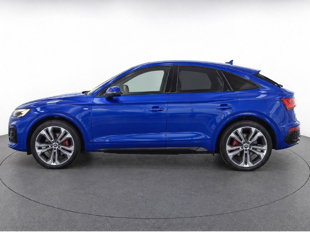 Used 2024 Ultra Blue Metallic Audi 45 S line Premium image 3
