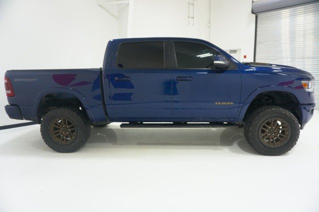 Used 2021 Hydro Blue Pearlcoat Ram Laramie image 4