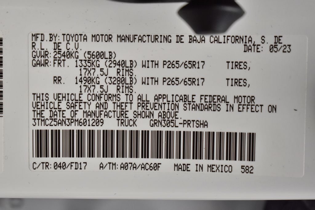 Used 2023 White Toyota TRD Sport image 40
