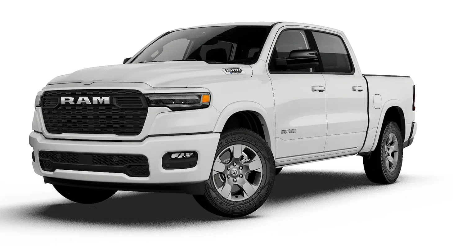 New 2027 Bright White Clear-Coat Exterior Paint RAM Big Horn/Lone Star image 27