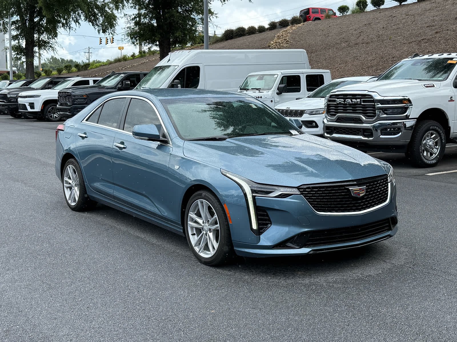 Used 2023 Midnight Steel Metallic Cadillac Luxury image 7