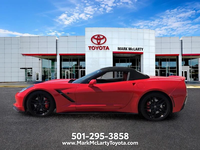 Used 2014 Torch Red CHEVROLET 2DR Z51 CONV W/3LT image 10