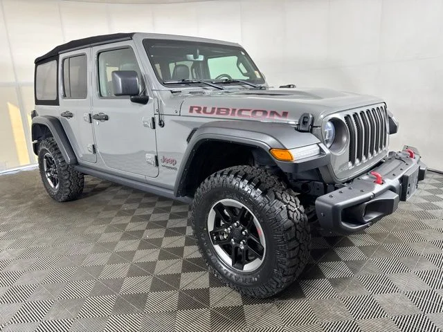 Used 2019 Gray Jeep Unlimited Rubicon image 1