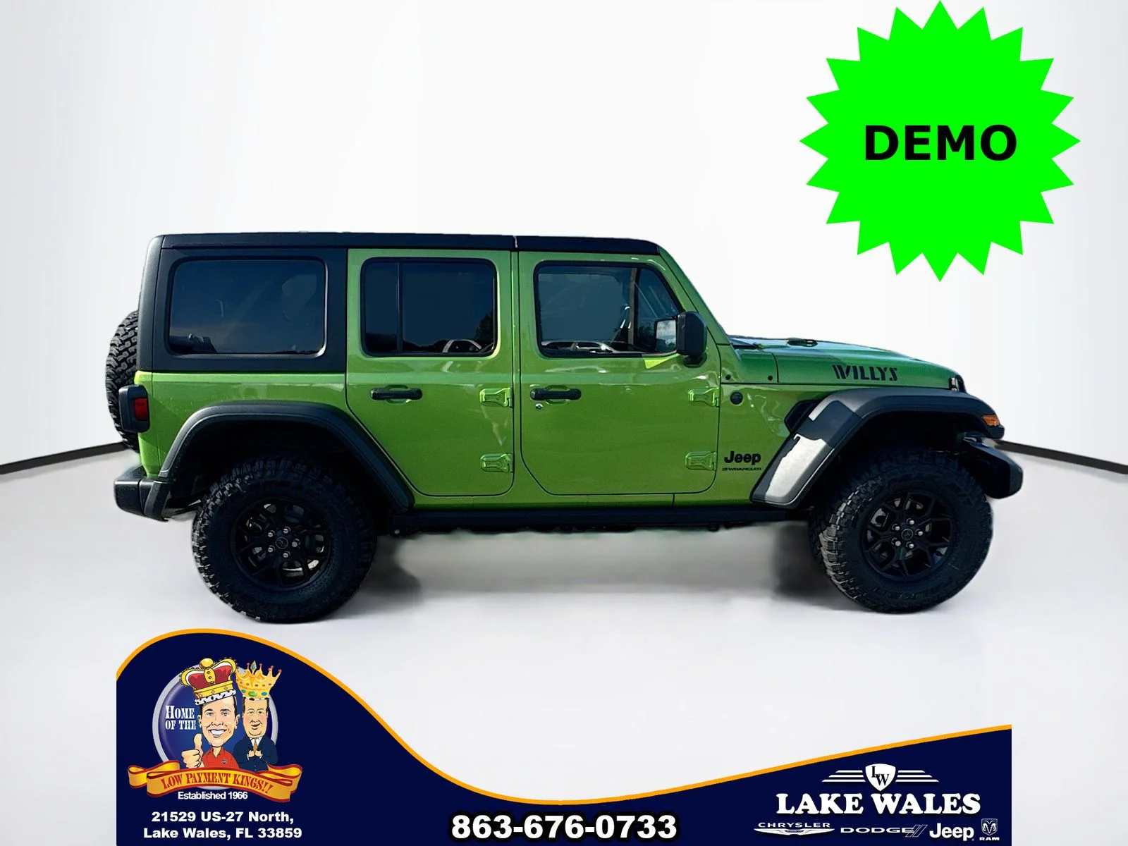 New 2026 Mojito Clear-Coat Exterior Paint Jeep Willys image 7