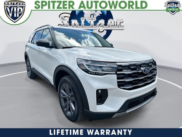 New 2026 Star White Metallic Tri-Coat Ford Active image 1