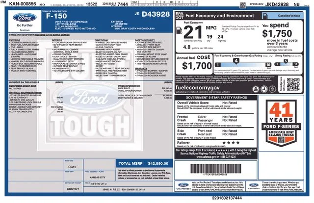 Used 2018 Gray Ford XLT image 33