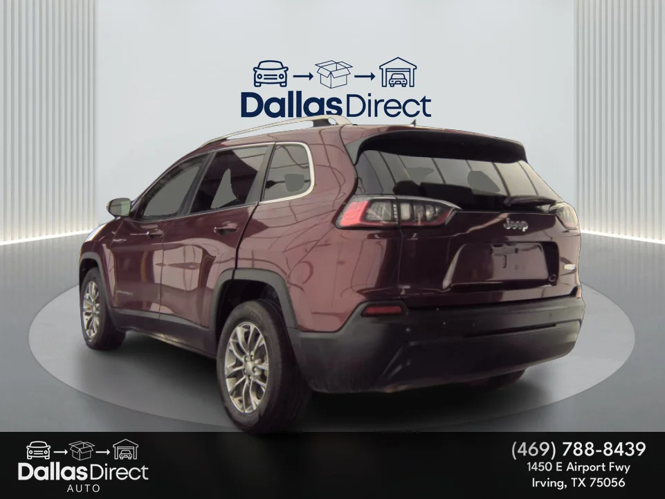 Used 2019 Velvet Red Pearlcoat Jeep Latitude Plus image 8