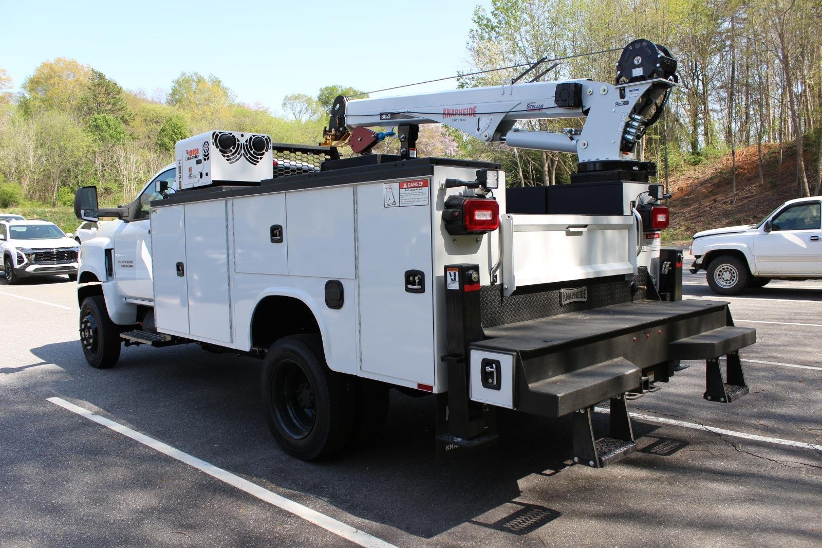 New 2025 Summit White Chevrolet Work Truck image 3