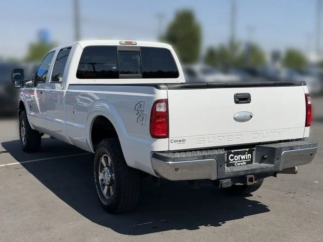Used 2012 White Platinum Clearcoat Metallic Ford Lariat image 13