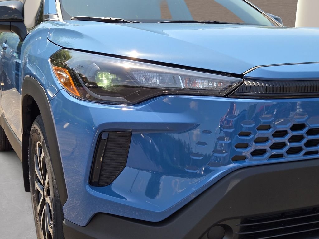 New 2026 Blue Toyota Hybrid SE image 2
