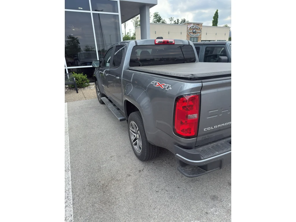 Used 2022 Satin Steel Metallic Chevrolet 4WD Work Truck image 7