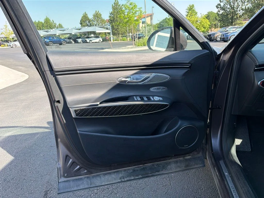 Used 2023 Burgundy Genesis 3.5T Sport image 9