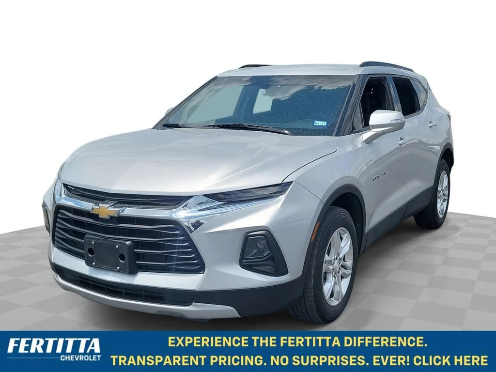 Certified Used 2021 SILVER ICE METALLIC Chevrolet LT image 1