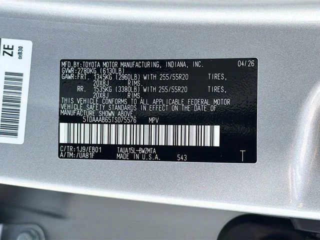 New 2026 Celestial Silver Metallic Lexus PREMIUM AWD image 45