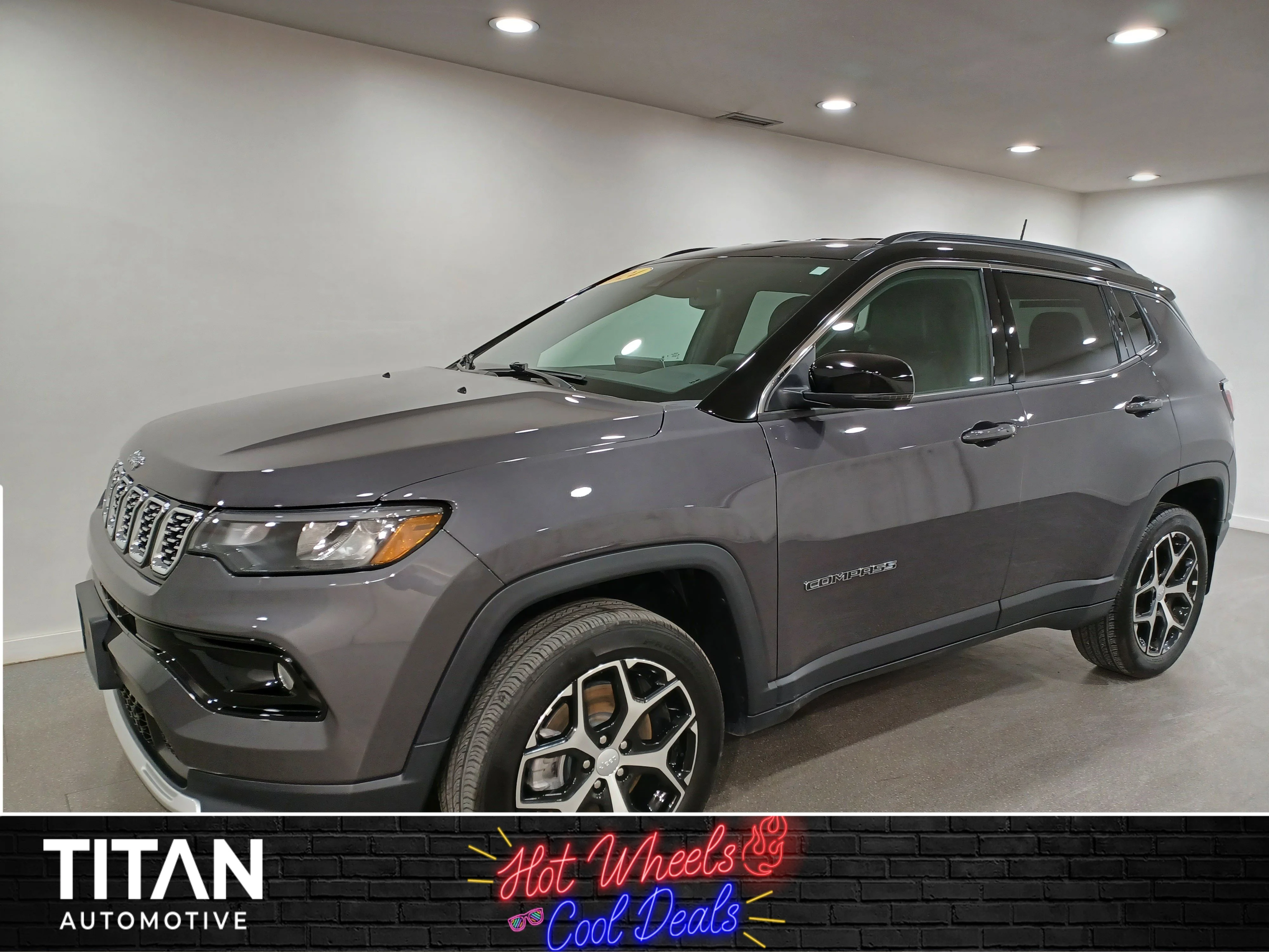 Certified Used 2024 Baltic Grey Metallic Jeep Limited 4x4*Remote Start | Htd Leather | Sunroof | Htd Wheel | Blind Spot Detection | Lane Keeping image 1