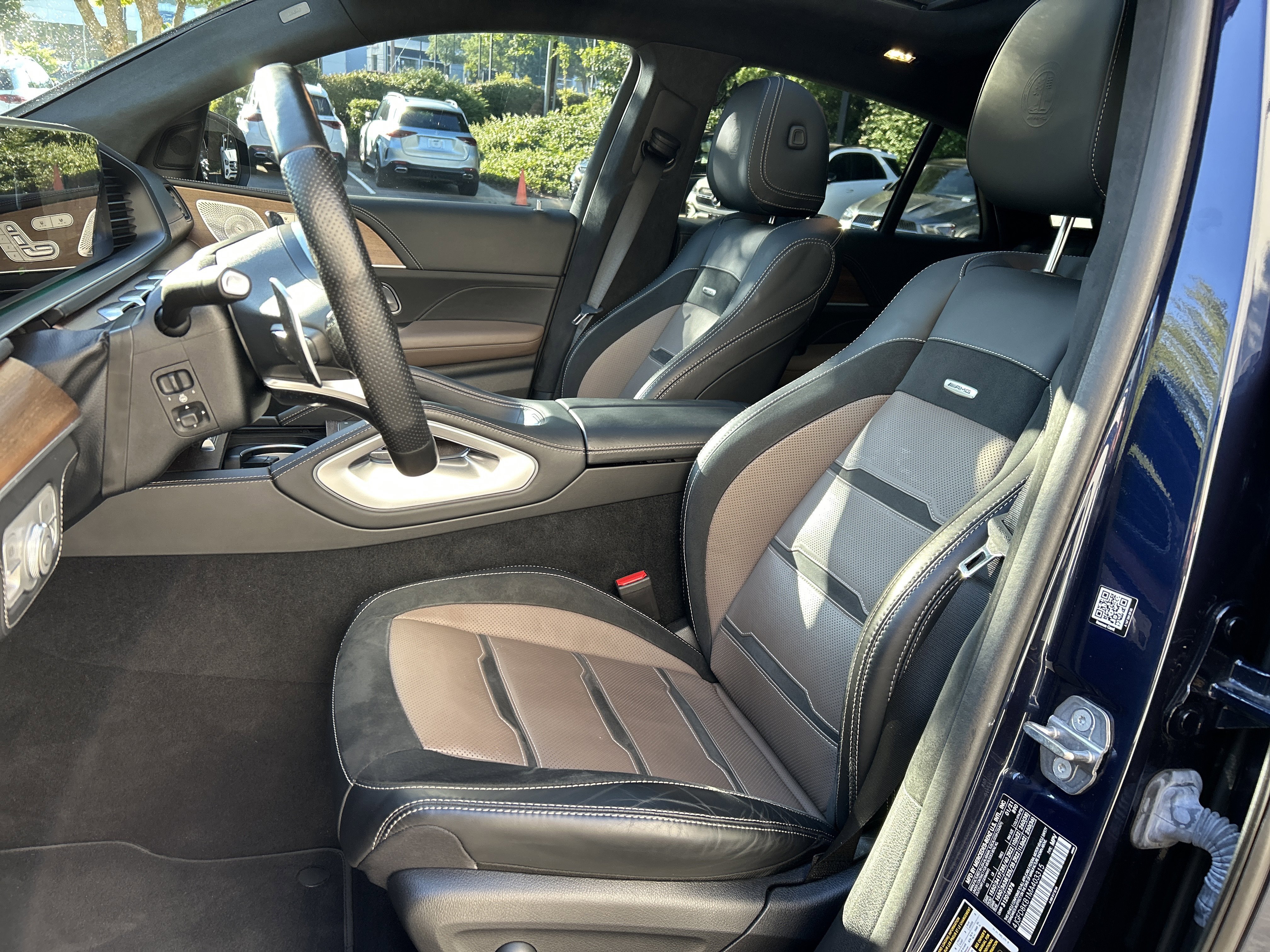 Certified Used 2021 Lunar Blue Metallic Mercedes-Benz AMG® GLE 63 S 4MATIC® Coupe image 29