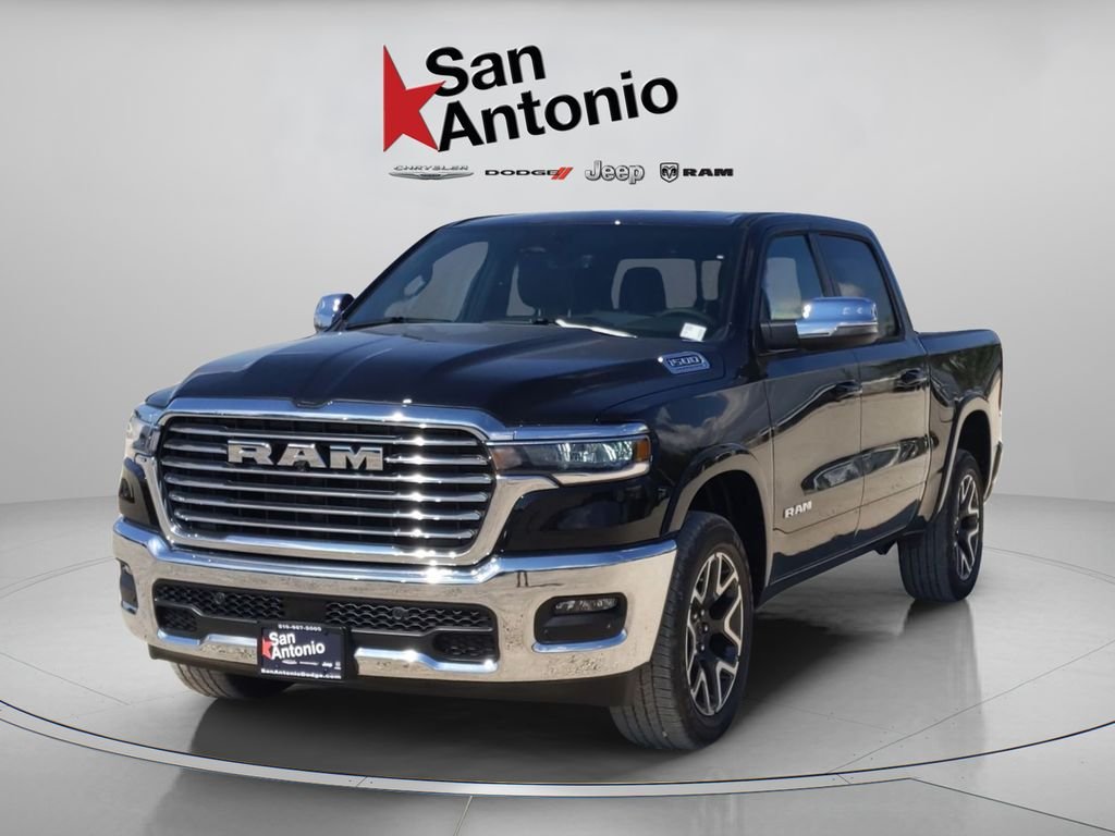 New 2026 Diamond Black Crystal Pearl-Coat Exterior Paint RAM Laramie image 6