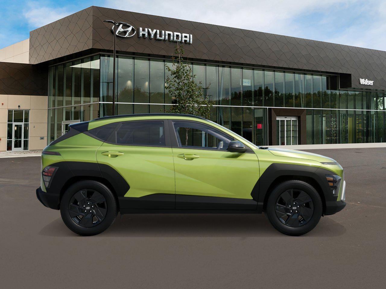 New 2027 Neoteric Yellow Hyundai SEL Sport AWD image 25