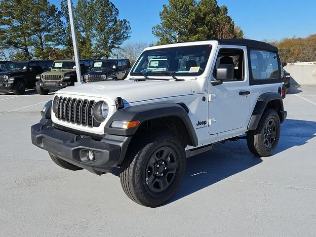 New 2026 Bright White Clear-Coat Exterior Paint Jeep Sport image 4