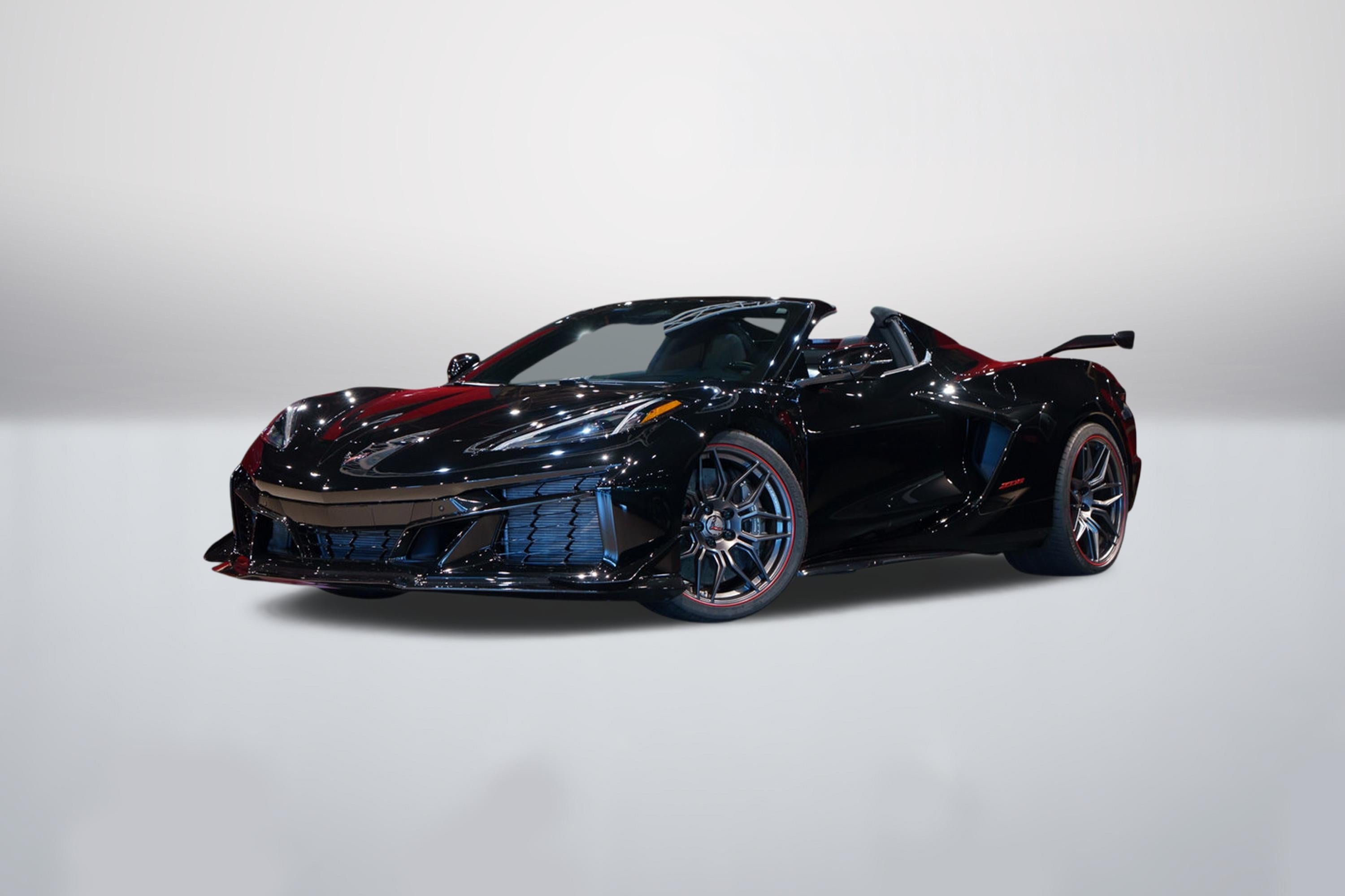 Used 2025 Black Chevrolet Z06 image 1