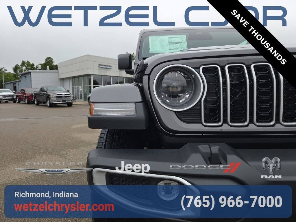 New 2025 Granite Crystal Metallic Clear-Coat Exterior Paint Jeep Sahara image 9