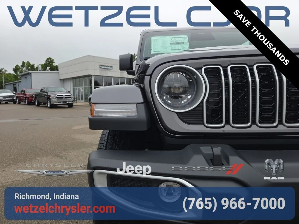 New 2025 Gray Jeep Sahara image 9