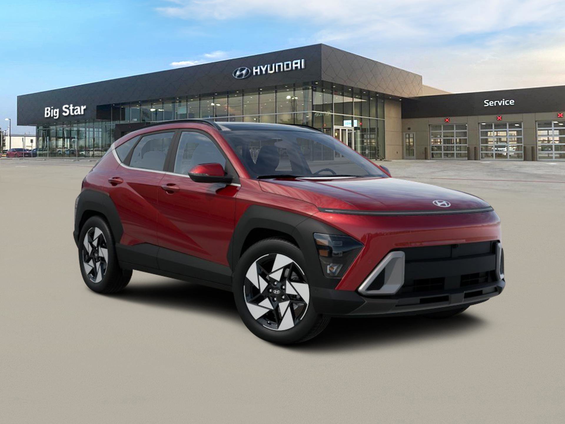 New 2026 Ultimate Red Metallic Hyundai SEL Sport FWD image 6