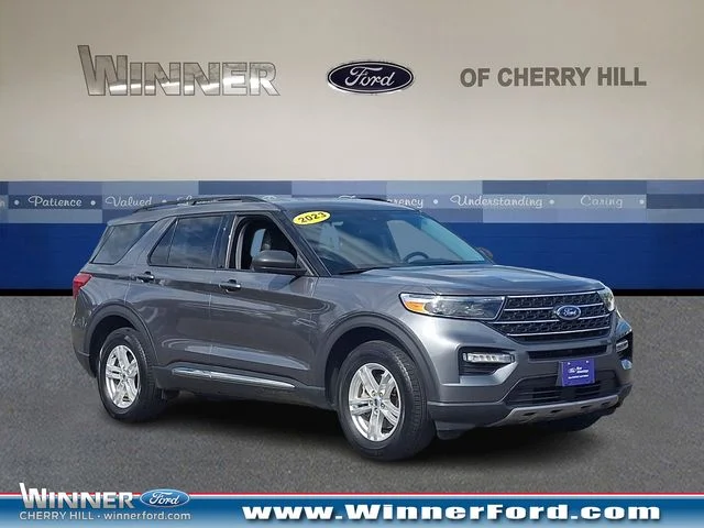 Certified Used 2023 Carbonized Gray Metallic Ford XLT image 1