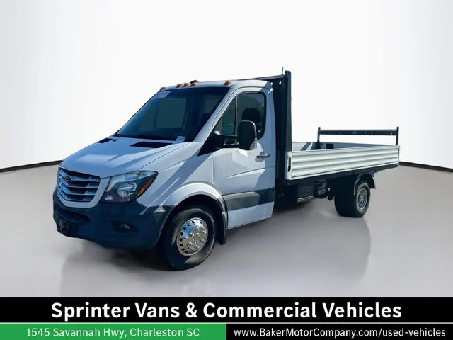 2015 Freightliner Sprinter 3500 14 Foot Flat Bed