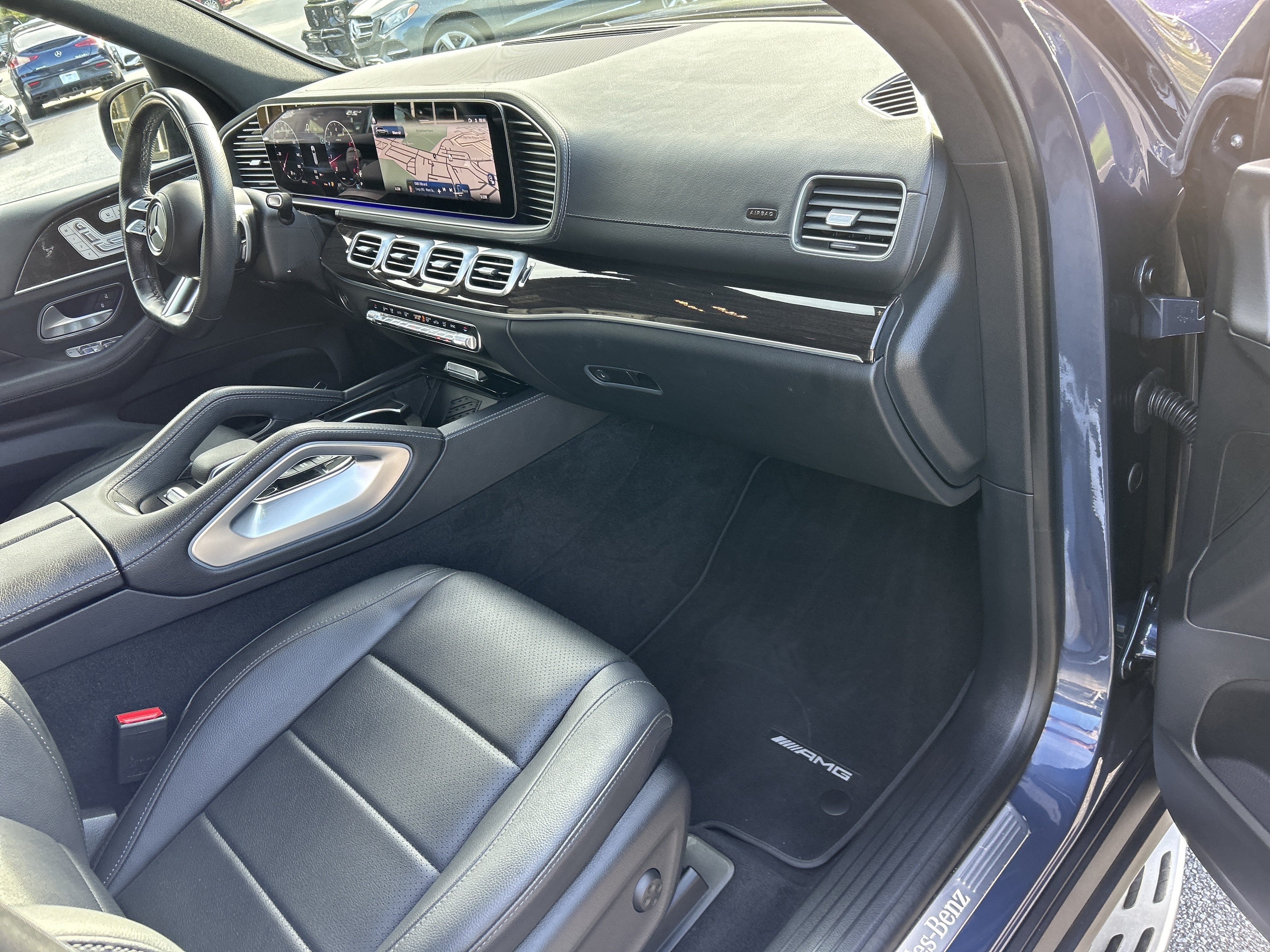 Certified Used 2024 Twilight Blue Metallic Mercedes-Benz GLS 450 4MATIC® SUV image 51