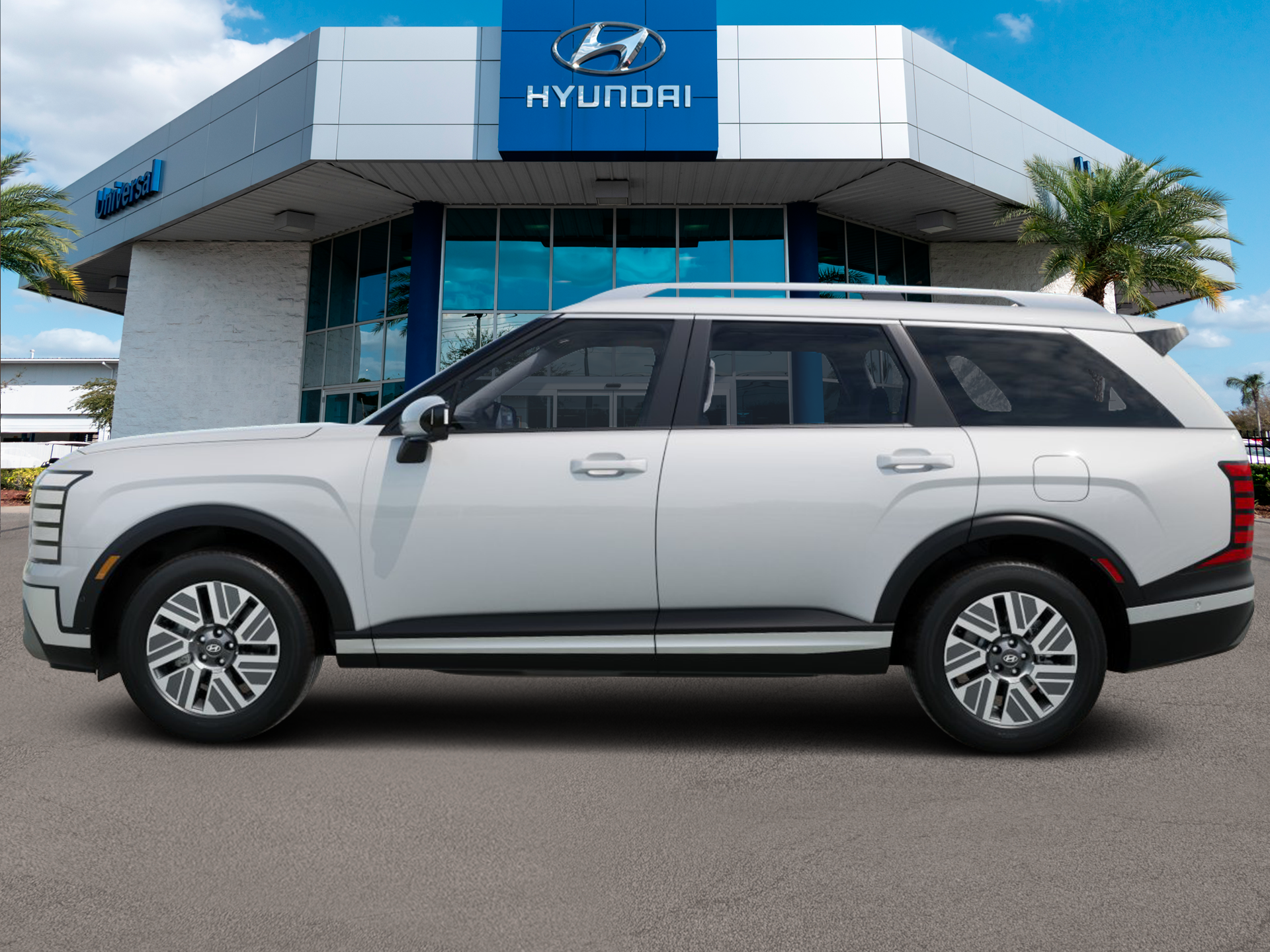 New 2027 White Hyundai Blue SEL Premium 7P image 3