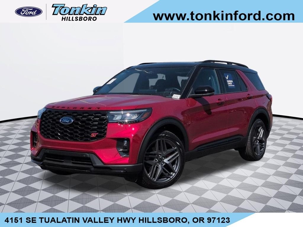 Used 2025 Red Metallic Ford ST image 1