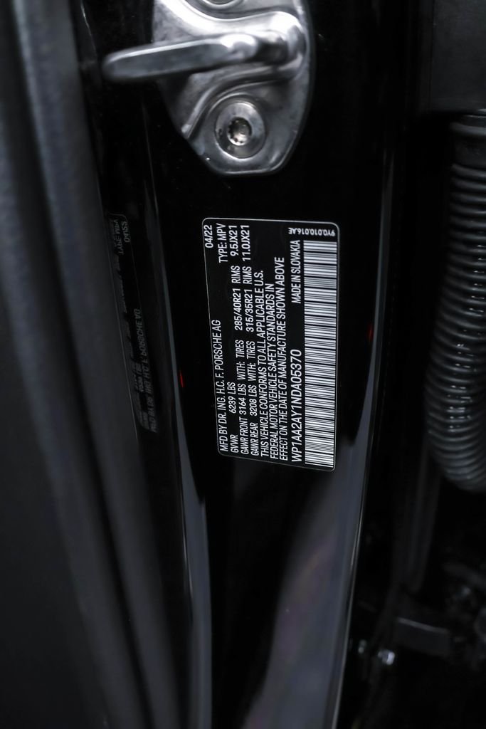 Used 2022 Black Porsche Platinum Edition image 40