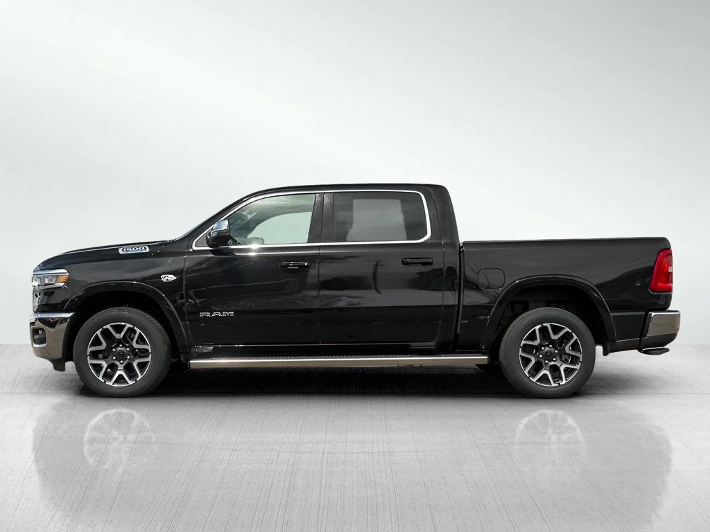 New 2026 Diamond Black Crystal Pearlcoat RAM LARAMIE image 4