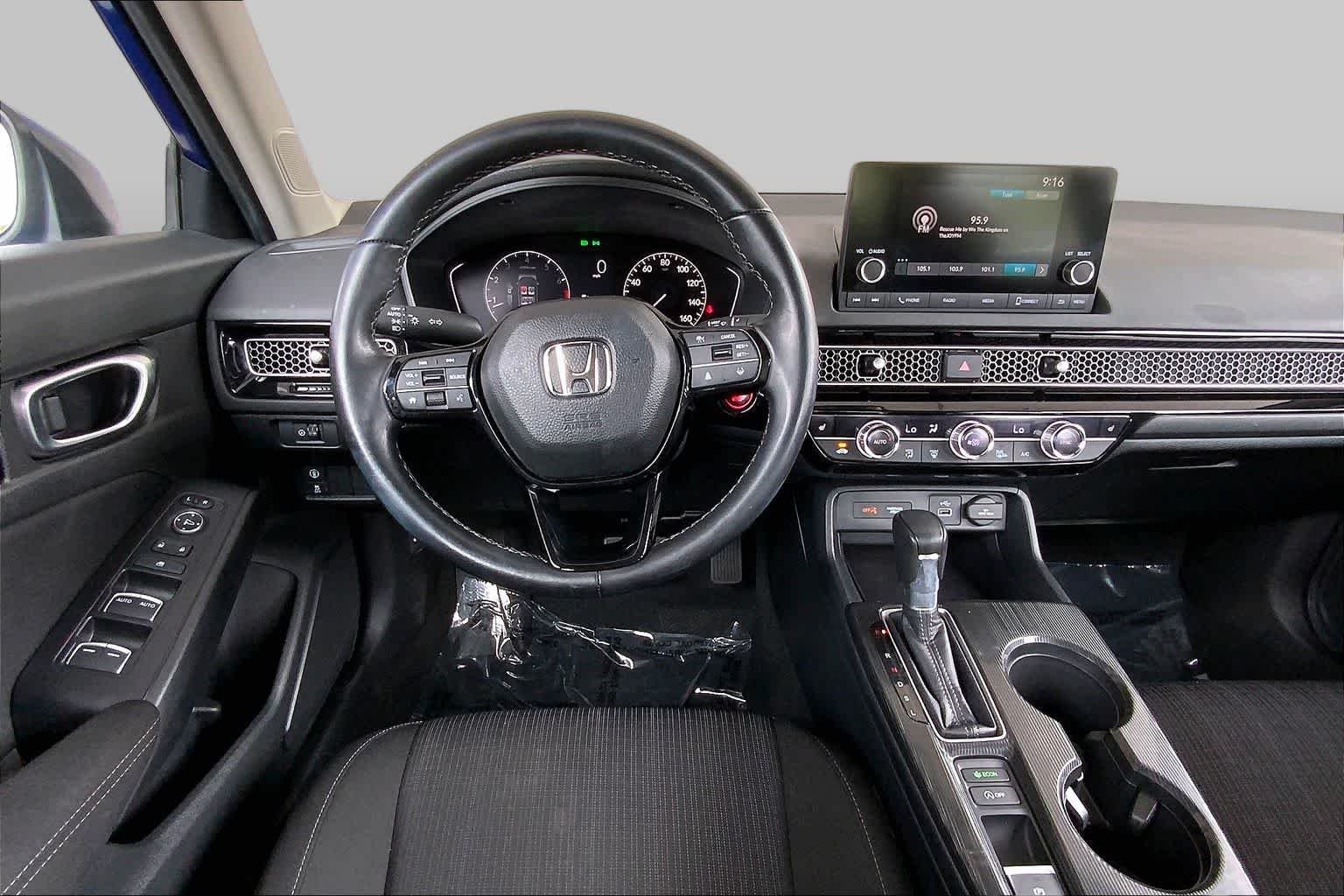 Used 2024 Aegean Blue Metallic Honda EX image 6