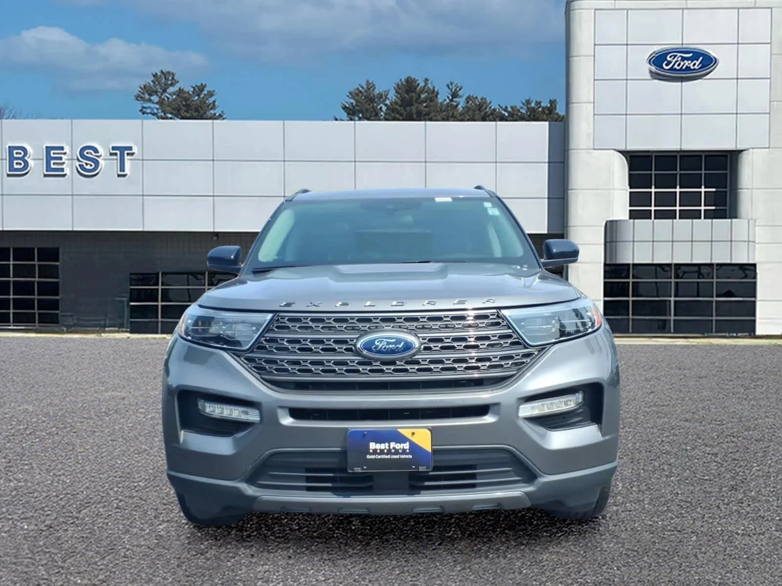 Used 2022 Carbonized Gray Metallic Ford XLT image 11
