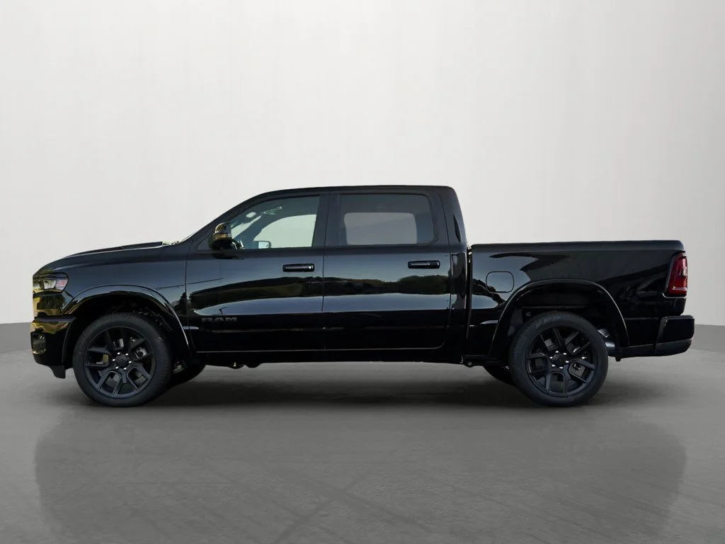 New 2026 Diamond Black Crystal Pearlcoat RAM Laramie image 3