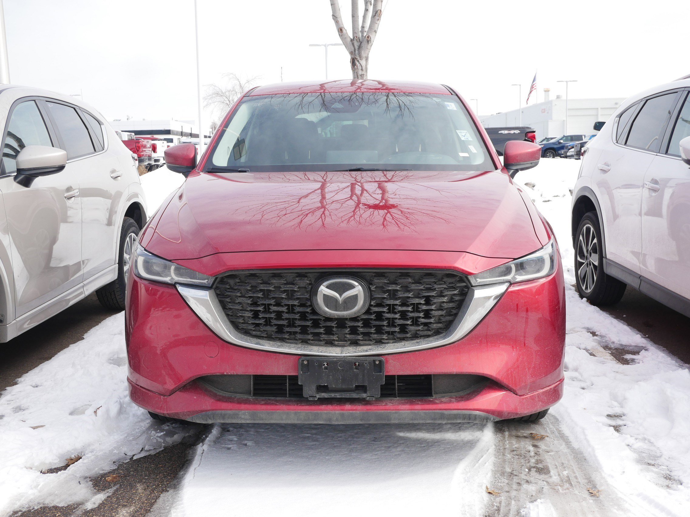Certified 2025 Mazda CX-5 S Select Package with VIN JM3KFBBL4S0697869 for sale in Brooklyn Center, Minnesota