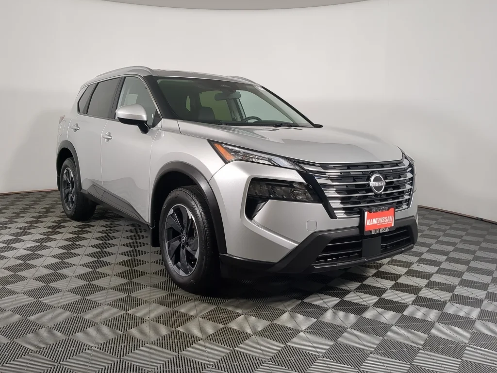 Certified Used 2025 Brilliant Silver Metallic Nissan SV image 1