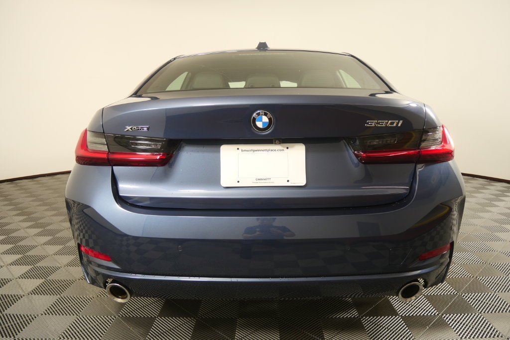 Certified Used 2025 Arctic Race Blue metallic BMW 330i xDrive image 5