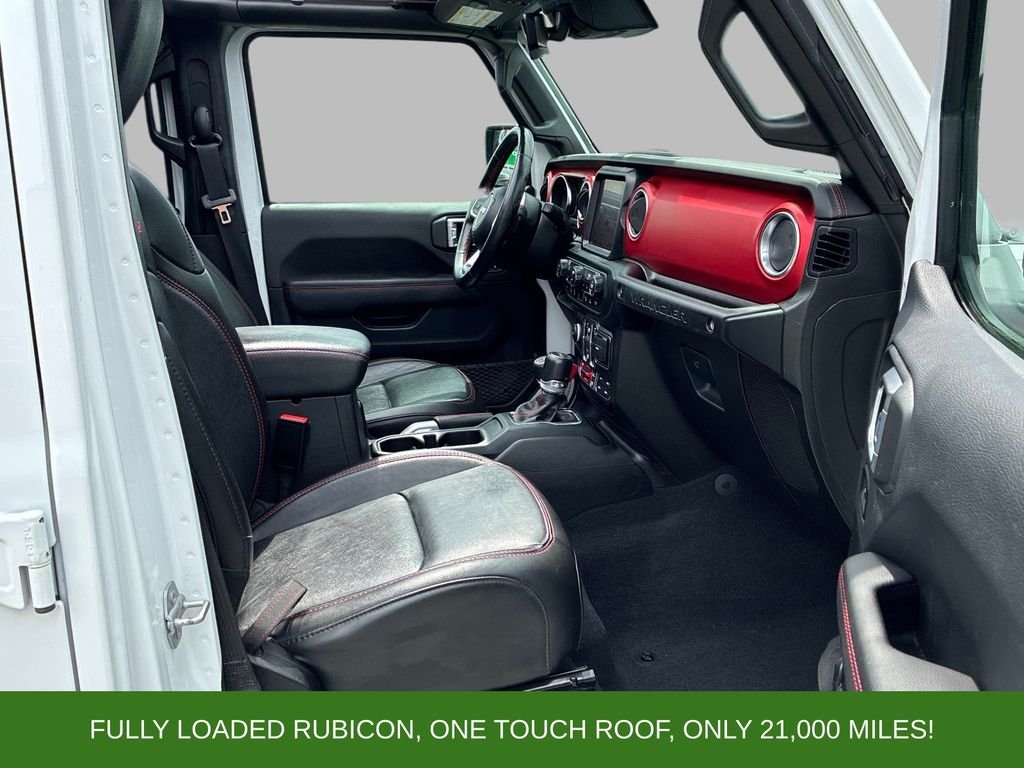 Used 2021 White Jeep Unlimited Rubicon image 9