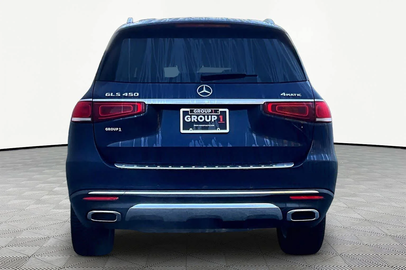 Used 2020 Lunar Blue Metallic Mercedes-Benz GLS 450 image 9