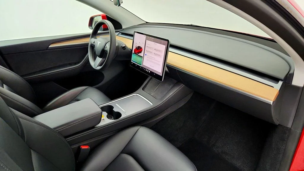 Used 2023 Red Multi-Coat Tesla AWD *Ltd Avail* image 30