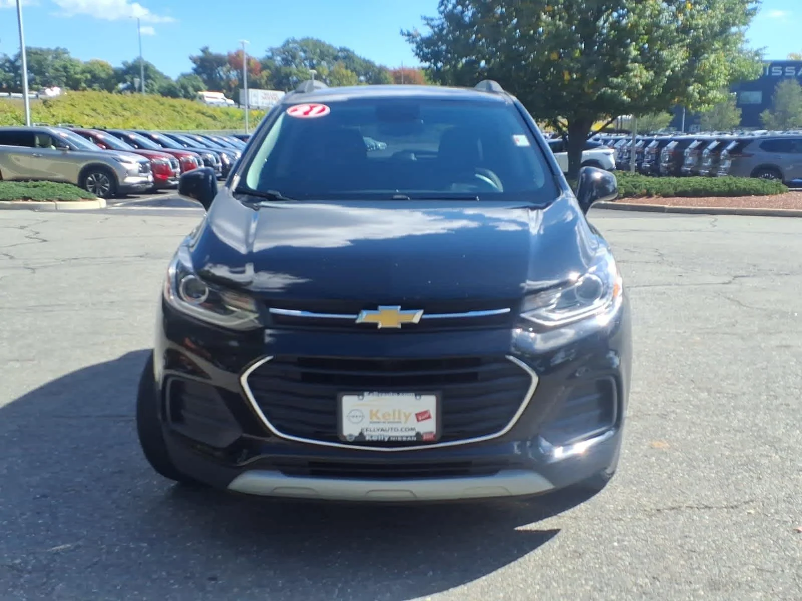 Used 2021 Chevrolet Trax LT with VIN KL7CJPSB1MB357857 for sale in Woburn, MA